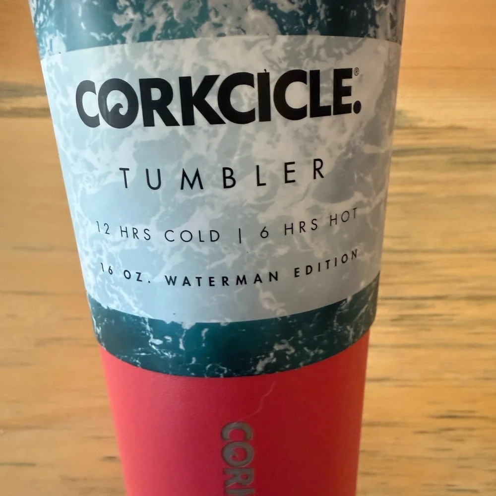 Corkcicle Waterman Edition Tumbler in Red and Blue - Picture 2 of 7